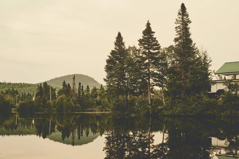 Canon 5D Mark iii with ef 50mm 1.8 - Landscape photography in Chalet lac Beauport Quebec