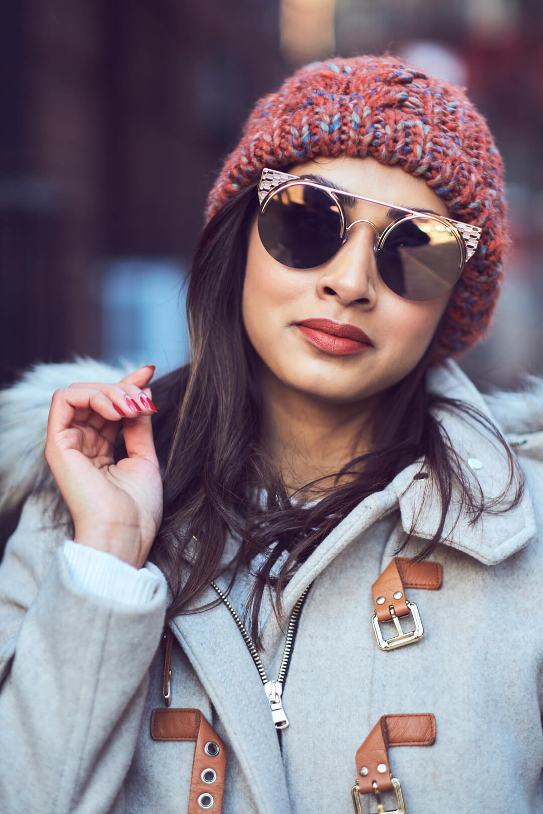 Fashion Photography Poses -Portrait Photography Poses - in Greenwich Village, New York - Model Poses - Fadia - Fuji X Pro2 with xf 56mm f1.2