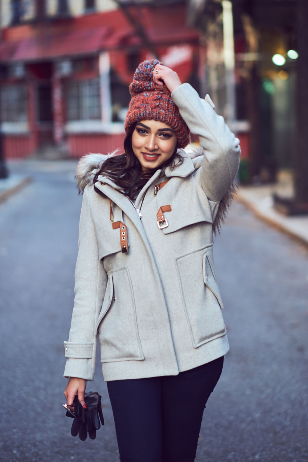 Fashion Photography Poses -Portrait Photography Poses - in Greenwich Village, New York - Model Poses - Fadia - Fuji X Pro2 with xf 56mm f1.2