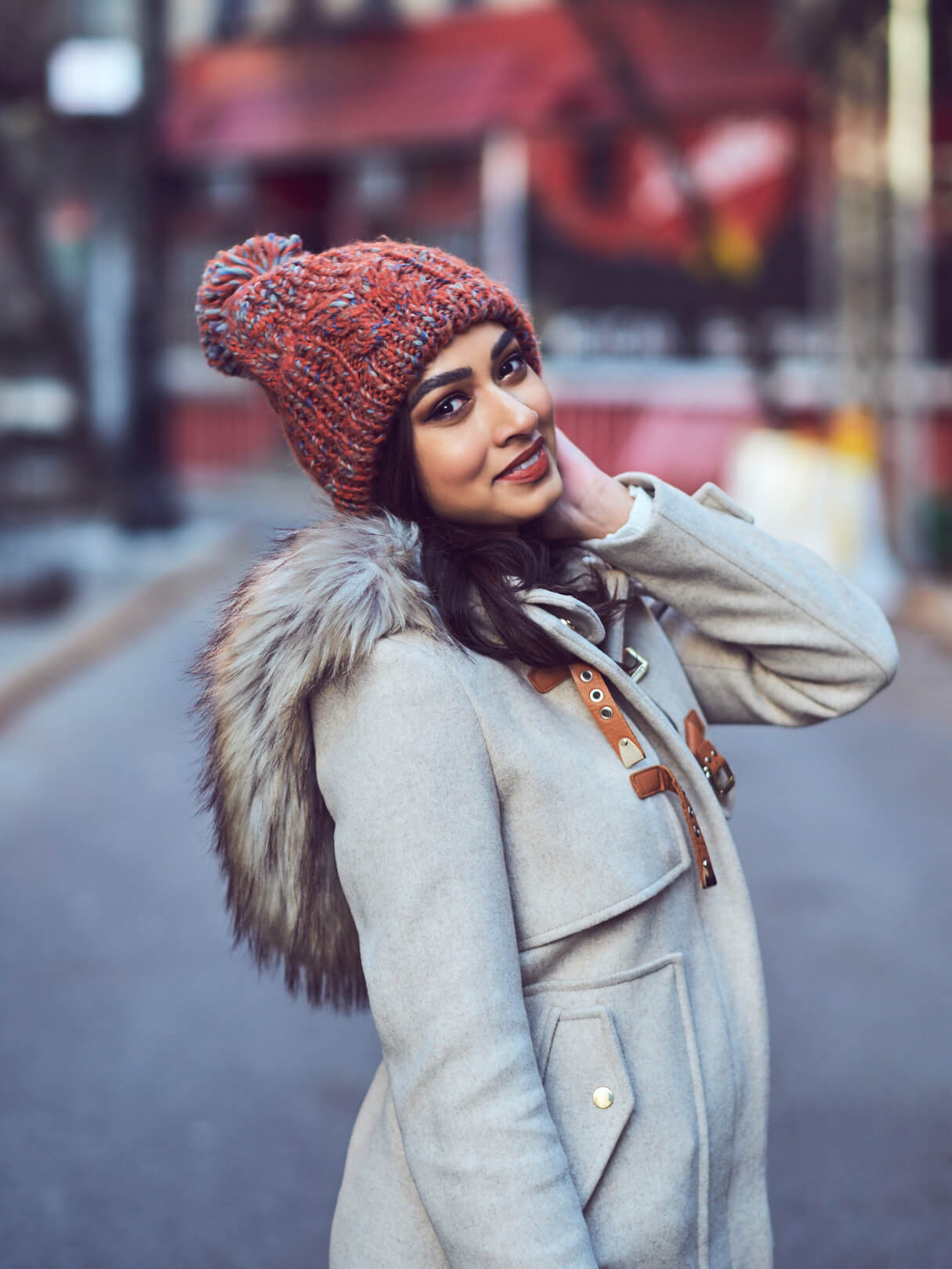 Fashion Photography Poses -Portrait Photography Poses - in Greenwich Village, New York - Model Poses - Fadia - Fuji X Pro2 with xf 56mm f1.2