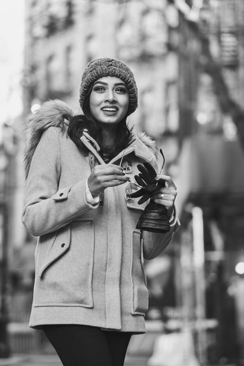 Fashion Photography Poses -Portrait Photography Poses - in Greenwich Village, New York - Model Poses - Fadia - Fuji X Pro2 with xf 56mm f1.2