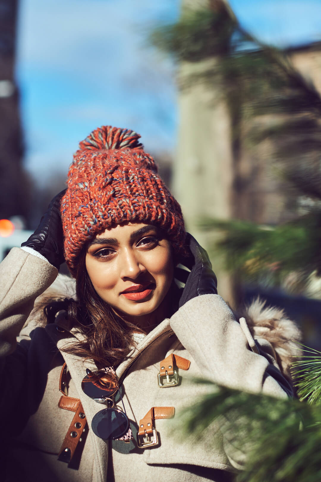 Fashion Photography Poses -Portrait Photography Poses - in Greenwich Village, New York - Model Poses - Fadia - Fuji X Pro2 with xf 56mm f1.2