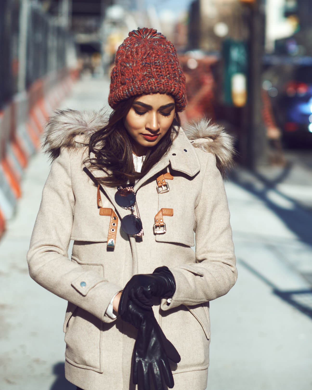 Fashion Photography Poses -Portrait Photography Poses - in Greenwich Village, New York - Model Poses - Fadia - Fuji X Pro2 with xf 56mm f1.2