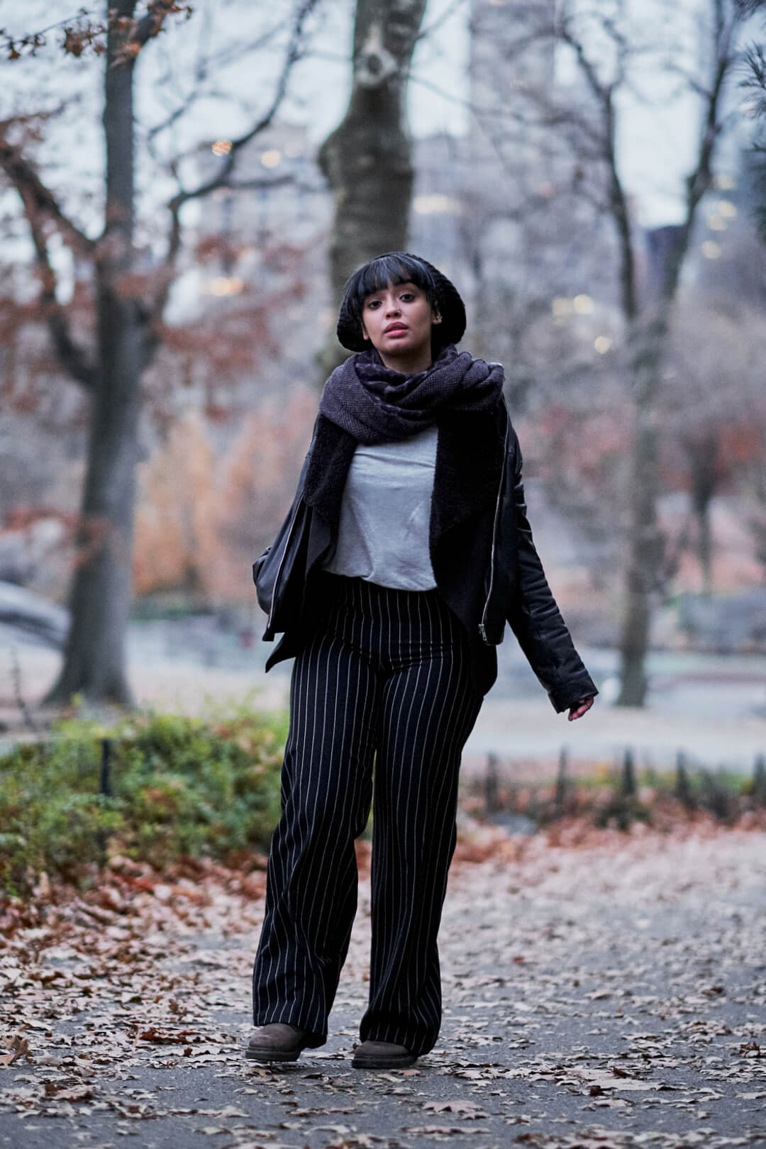 Fuji X Pro2 with xf 56mm f1.2 - Photography Storytelling - Women's fashion portrait photography in Central Park New York - Model: Lulu