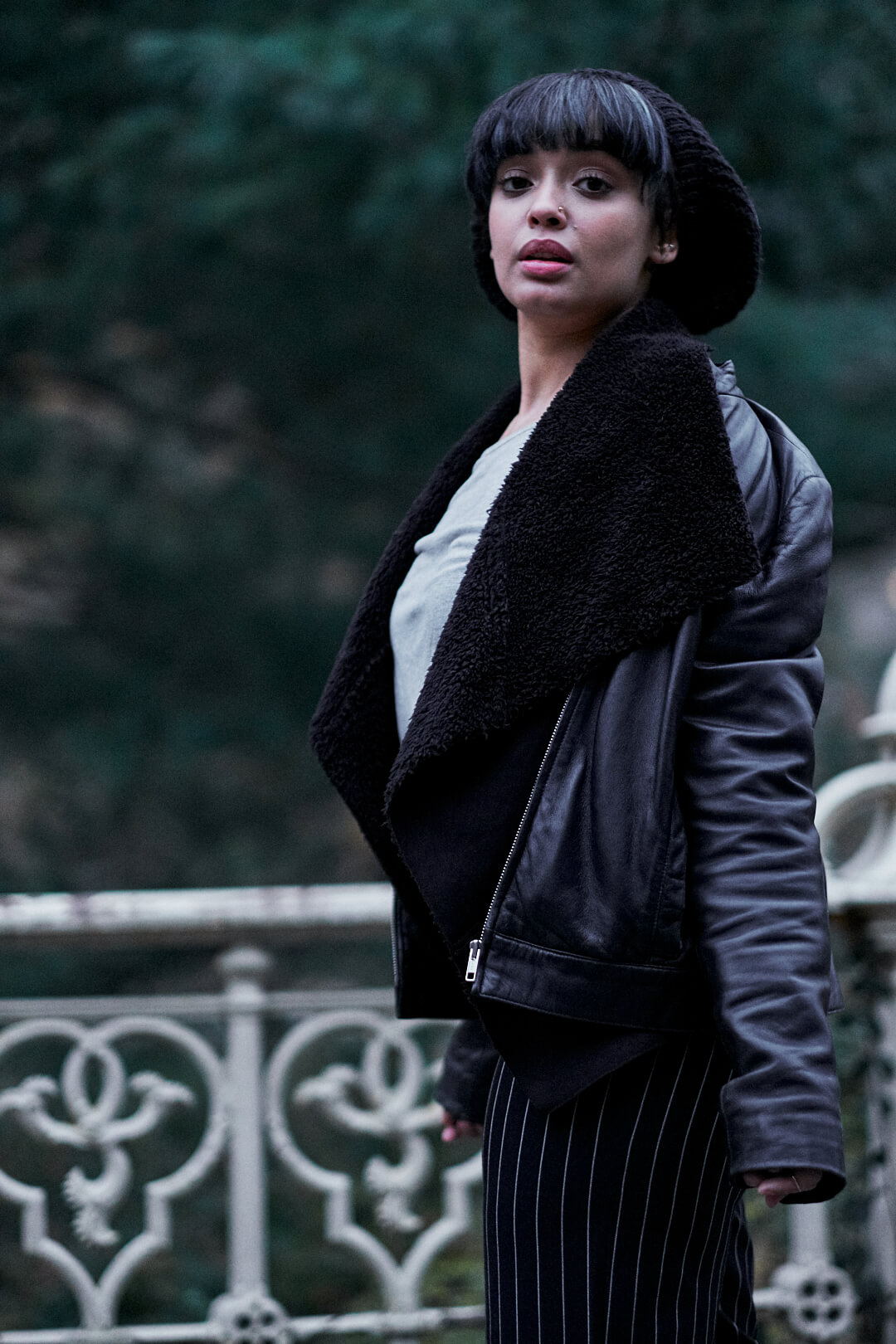 Fuji X Pro2 with xf 56mm f1.2 - Photography Storytelling - Women's fashion portrait photography in Central Park New York - Model: Lulu