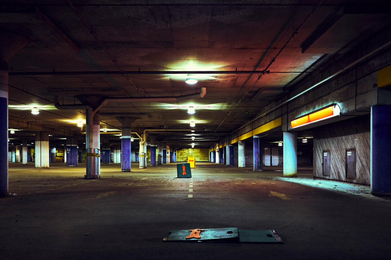 Travel Photography Ideas - Montreal Olympic Stadium Parking Garage - FujiFilm X100T
