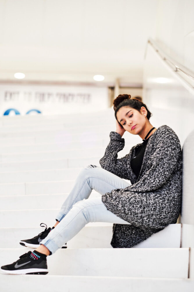 Fuji X Pro2 with xf 56mm f1.2 - Portrait Photography inside the Oculus in New York - Model: Natalia