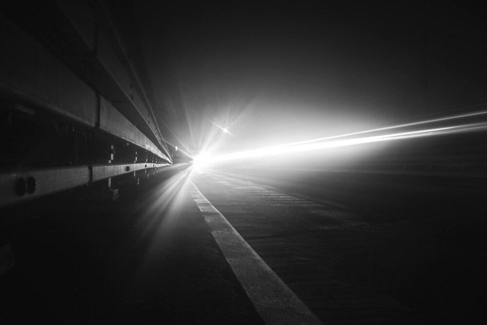 FujiFilm X100T - Long Exposure Night Photography Car Light Trails