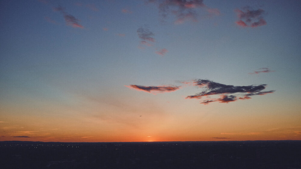 FujiFilm X100T - Sunset on Balcony in Montreal