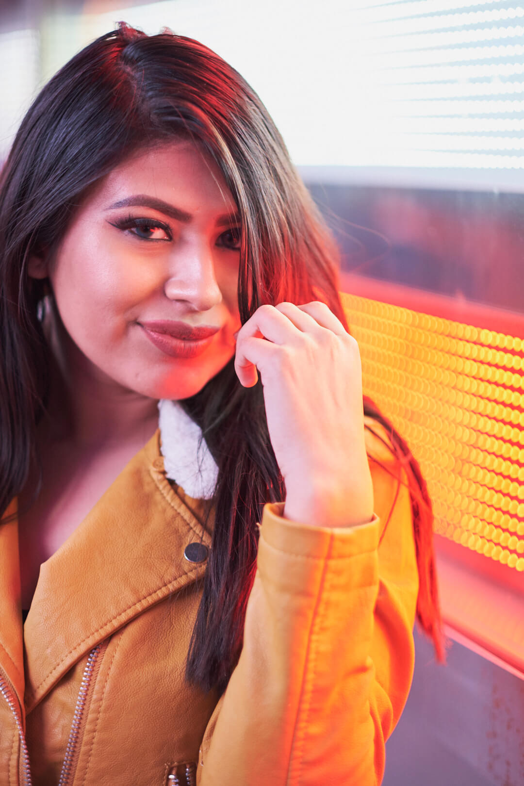 Daze - Time Square New York - Portrait Photography - Fuji X Pro2 with 56mm f1.2