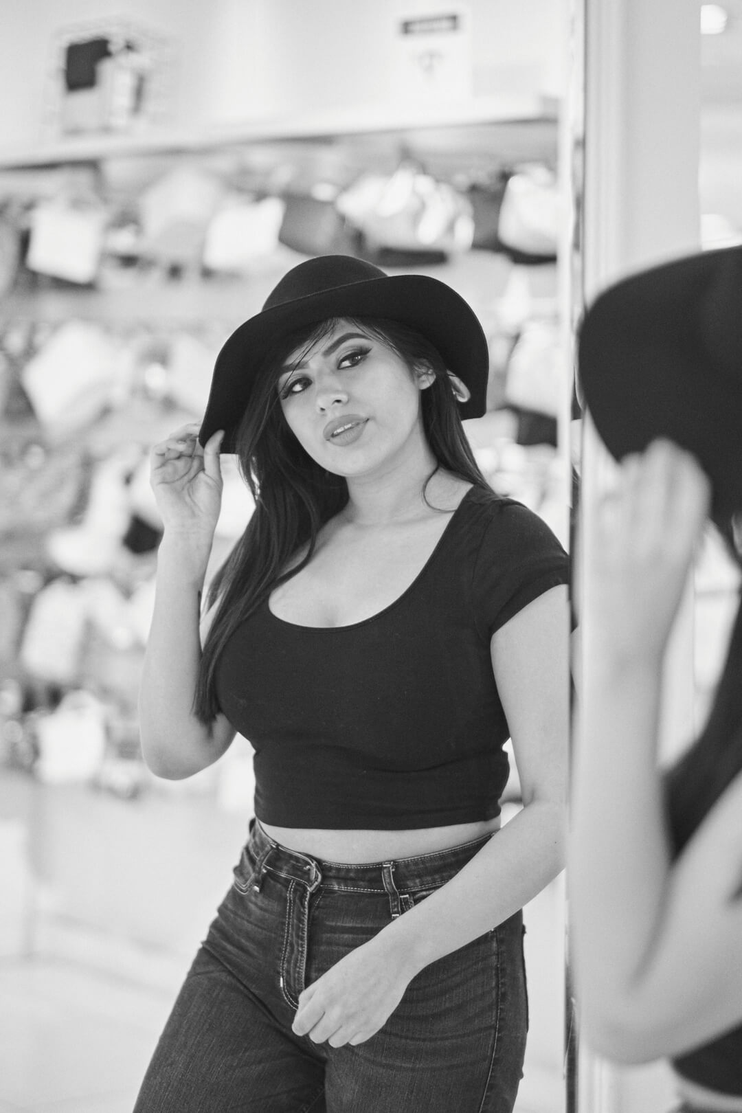 Daze - Time Square New York - Portrait Photography - Fuji X Pro2 with 56mm f1.2