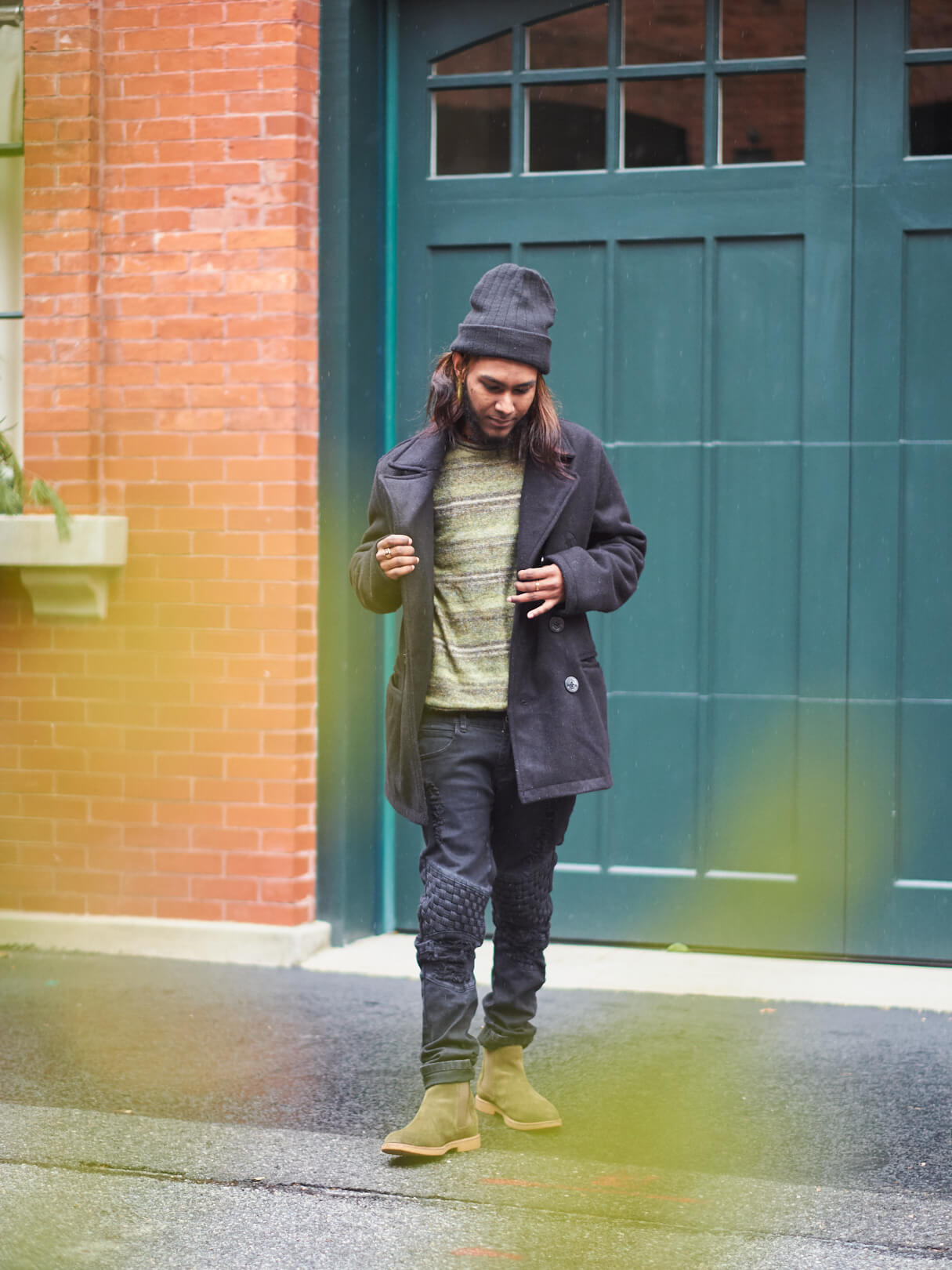 Jeremiah - Brooklyn Piers - Men's Fashion Photography - Portrait Photography - Fuji X Pro2 with 35mm f2