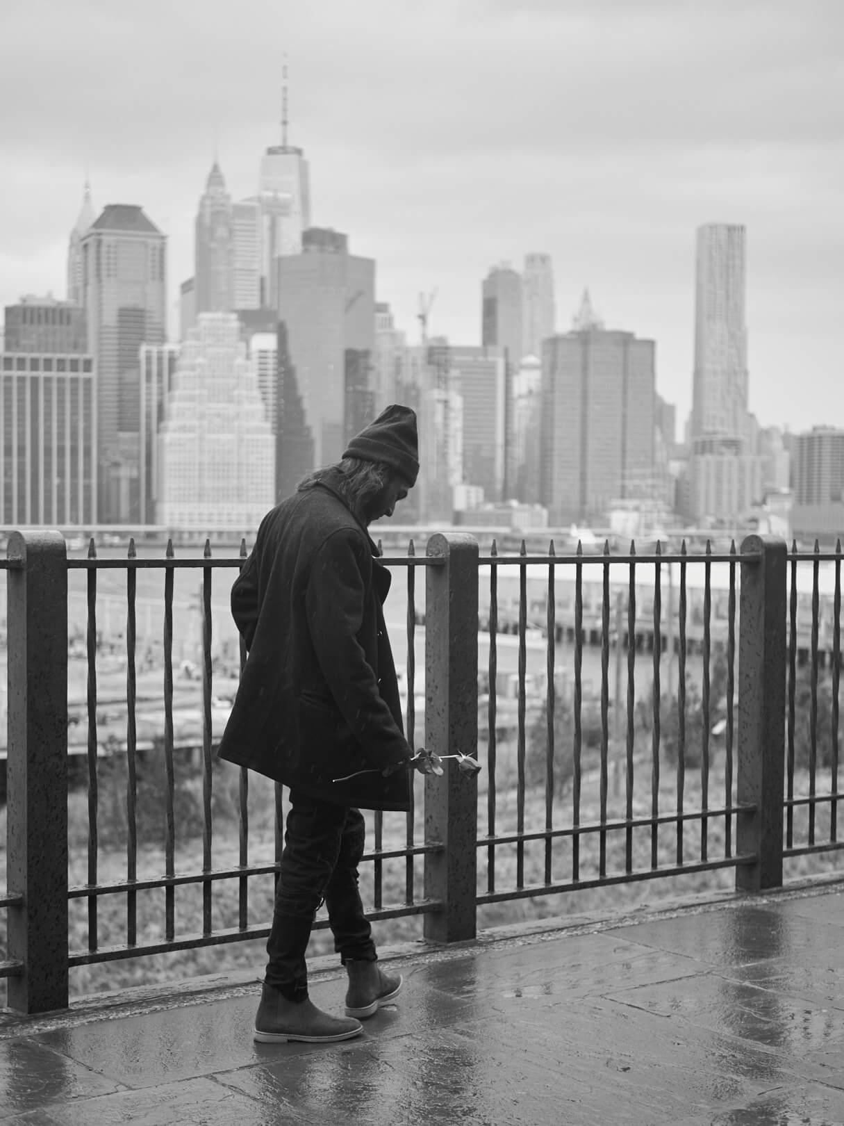 Jeremiah - Brooklyn Piers - Men's Fashion Photography - Portrait Photography - Fuji X Pro2 with 35mm f2