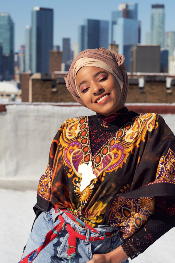 Samanta - Women's Fashion Photography - Portrait Photography - Queens, New York - Apartment Rooftop