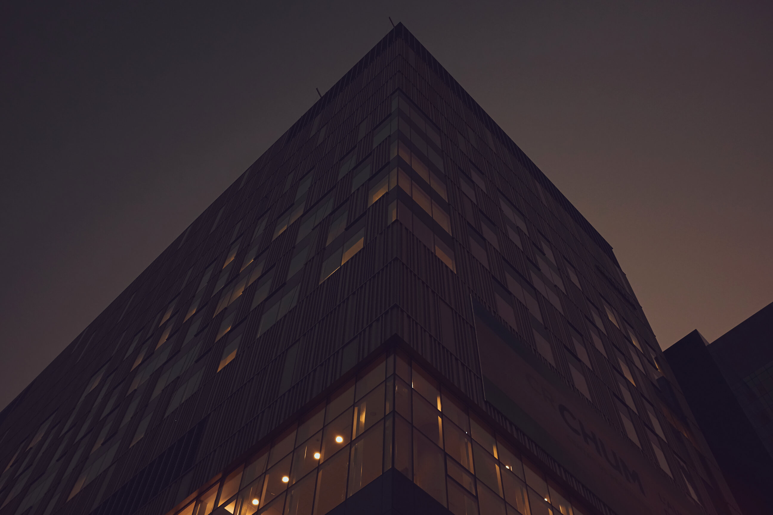 Montreal - Travel Photography - Night Photography - City Building Corner Shots - Fuji X100T