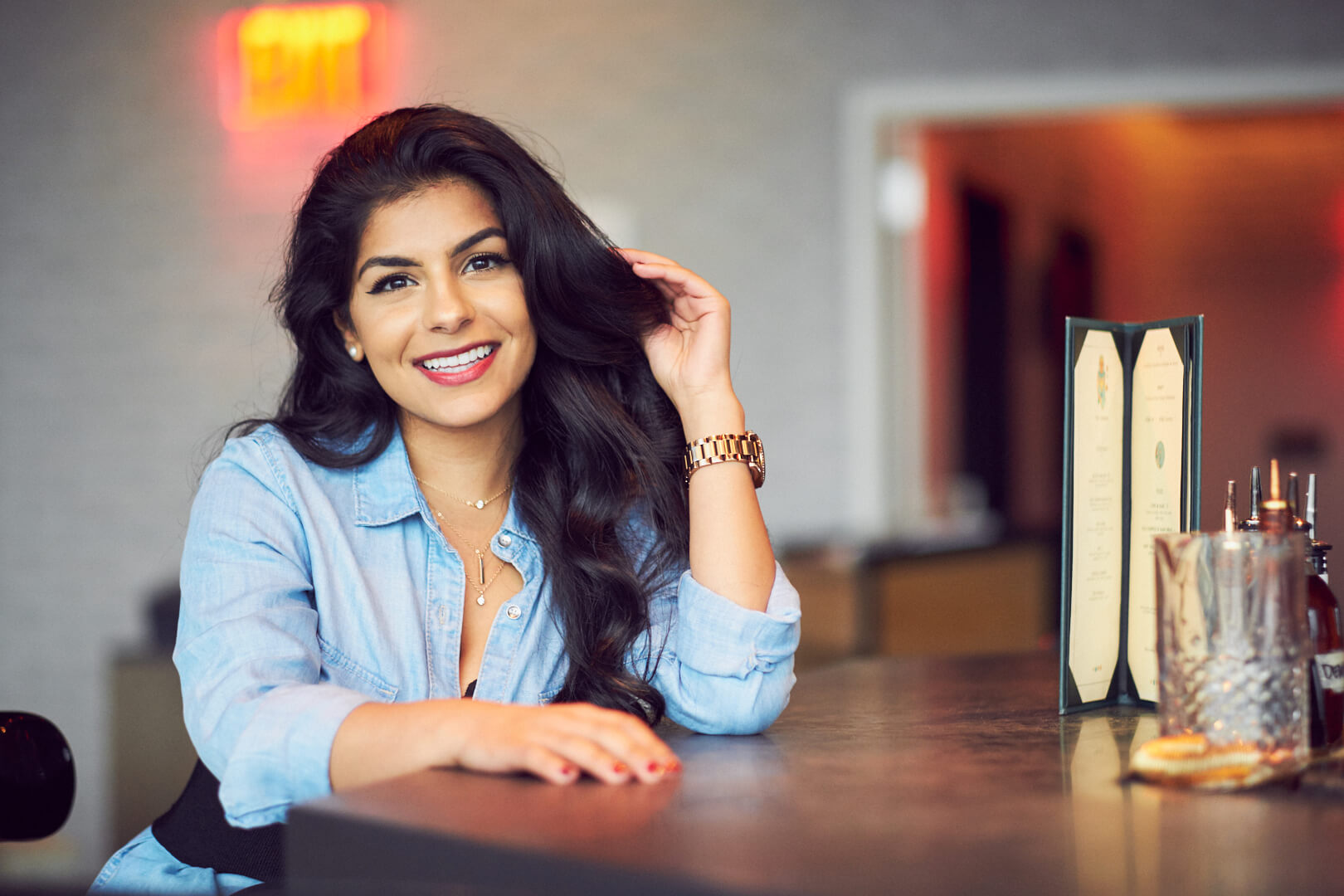 Sweta - Hotel 50 Bowery NYC - Portrait Photography- Woman's Fashion - Fuji X Pro2 - 56mm f1.2