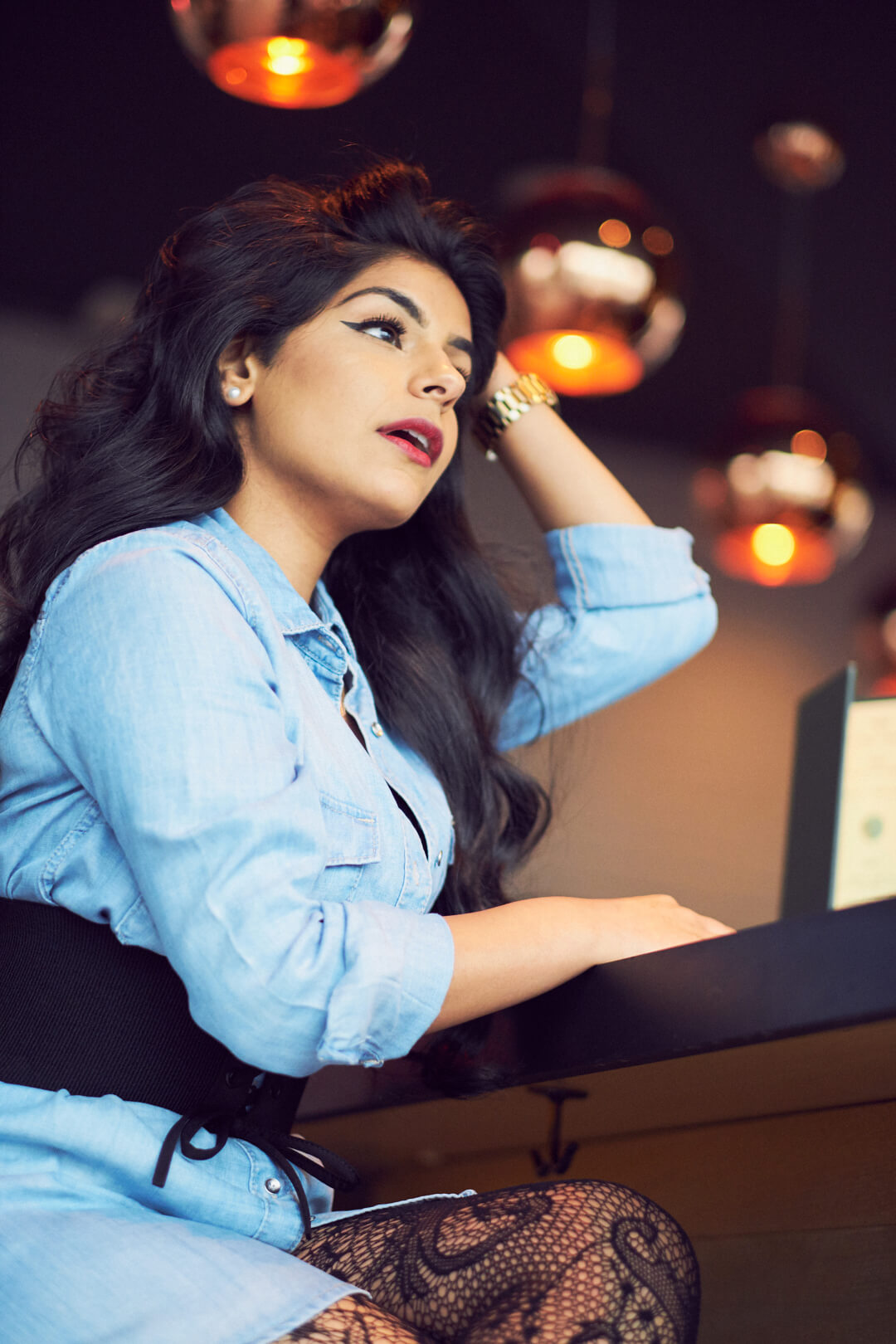 Sweta - Hotel 50 Bowery NYC - Portrait Photography- Woman's Fashion - Fuji X Pro2 - 56mm f1.2