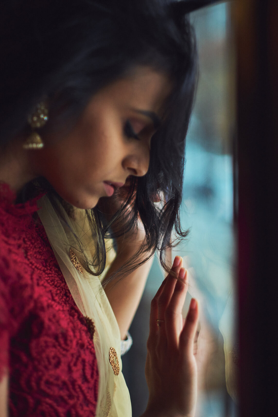 Avisha - Modera Lofts - Woman's Fashion Photography - Saree Dresses - New Jersey - Fuji Xpro2 with 56mm f1.2