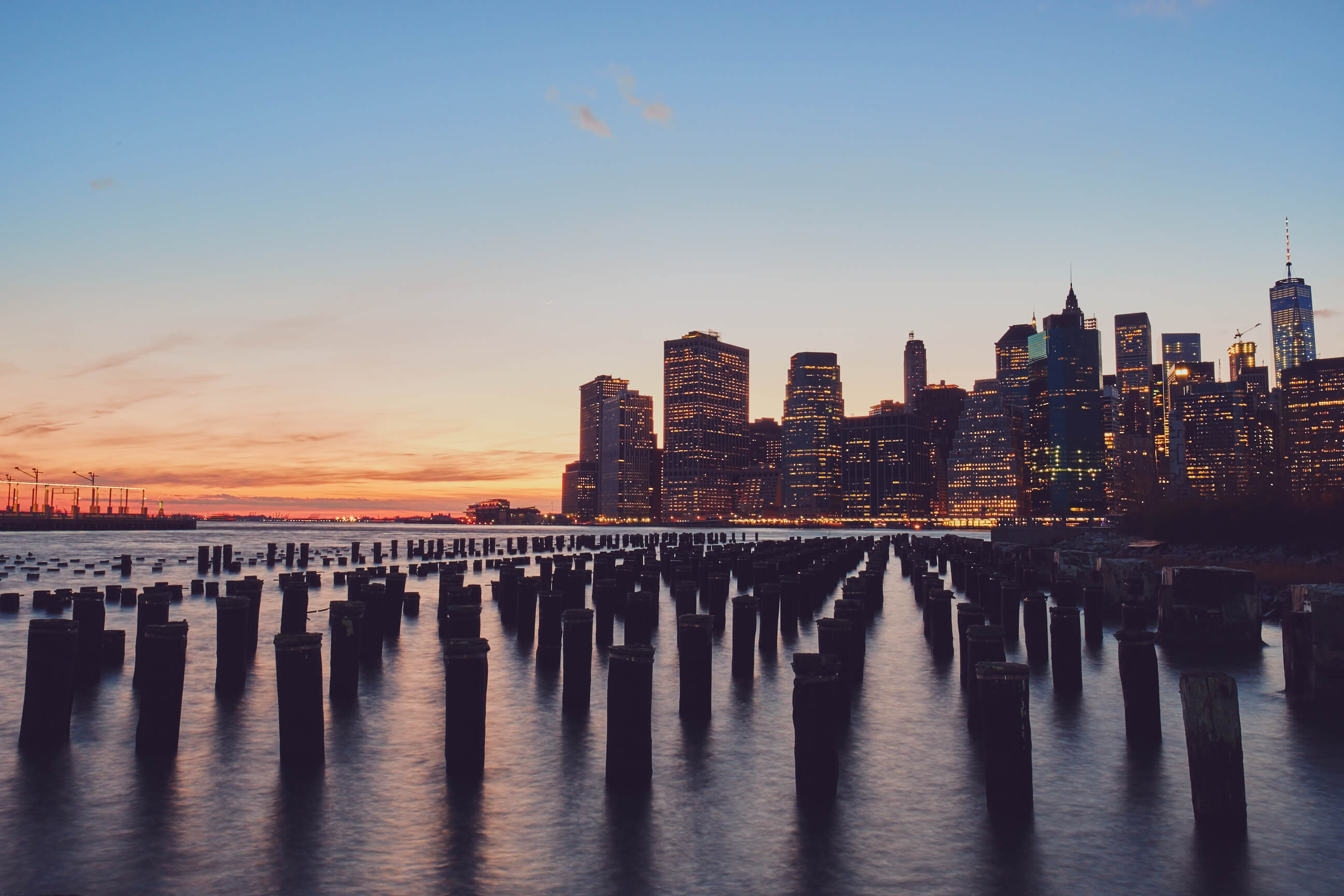 Dumbo Brooklyn - Manhattan New York - Landscape Photography - Night Photography