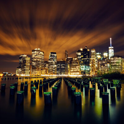 Dumbo Brooklyn - Manhattan New York - Landscape Photography - Night Photography