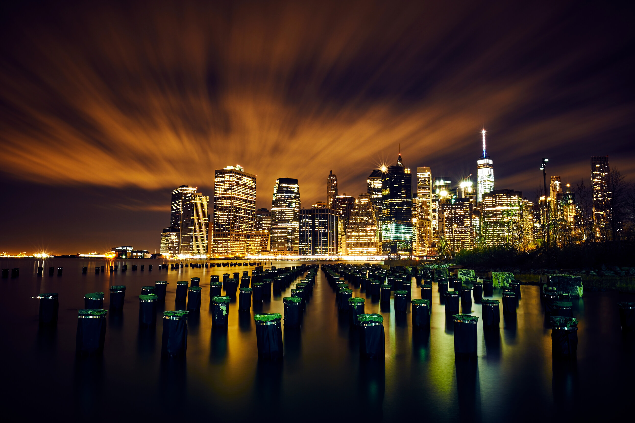 Dumbo Brooklyn - Manhattan New York - Landscape Photography - Night Photography