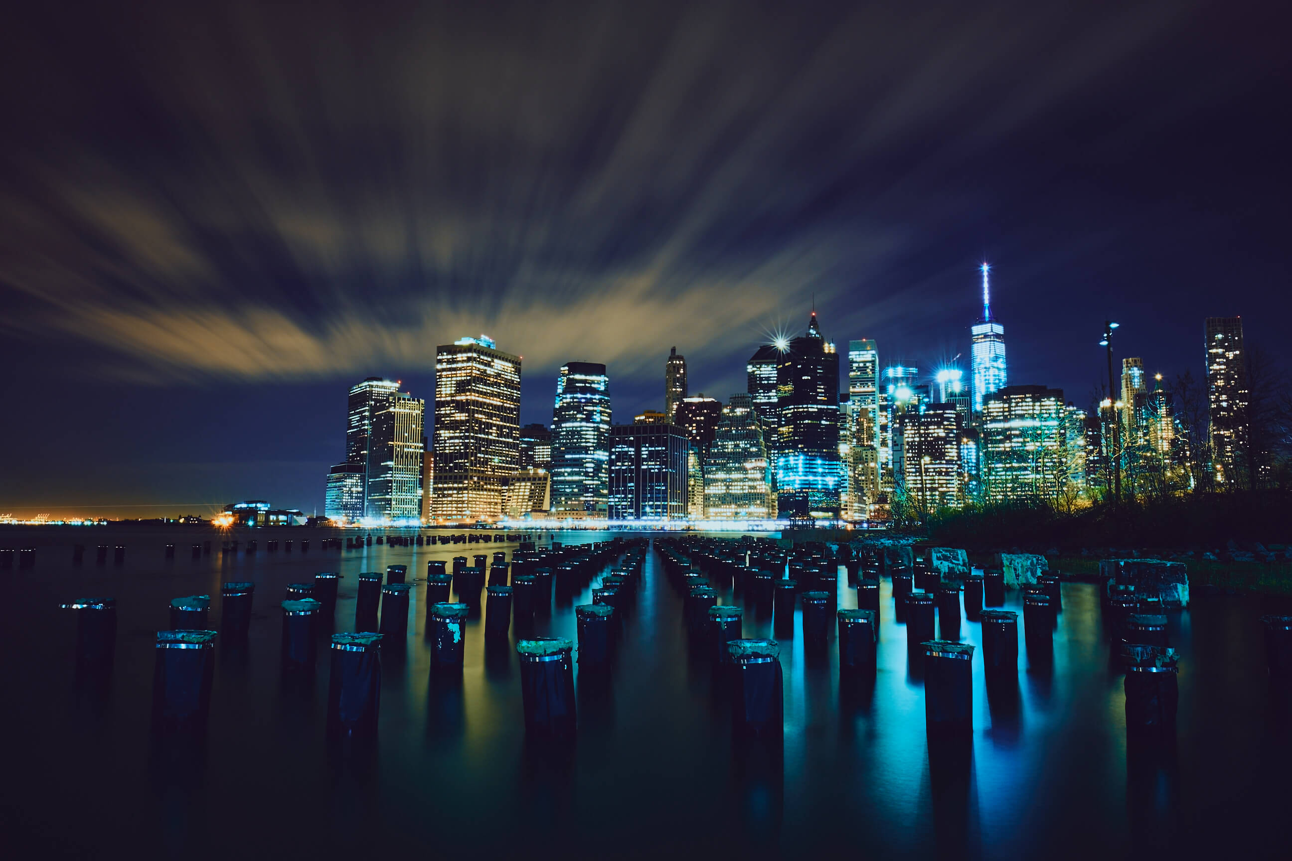 Dumbo Brooklyn - Manhattan New York - Landscape Photography - Night Photography