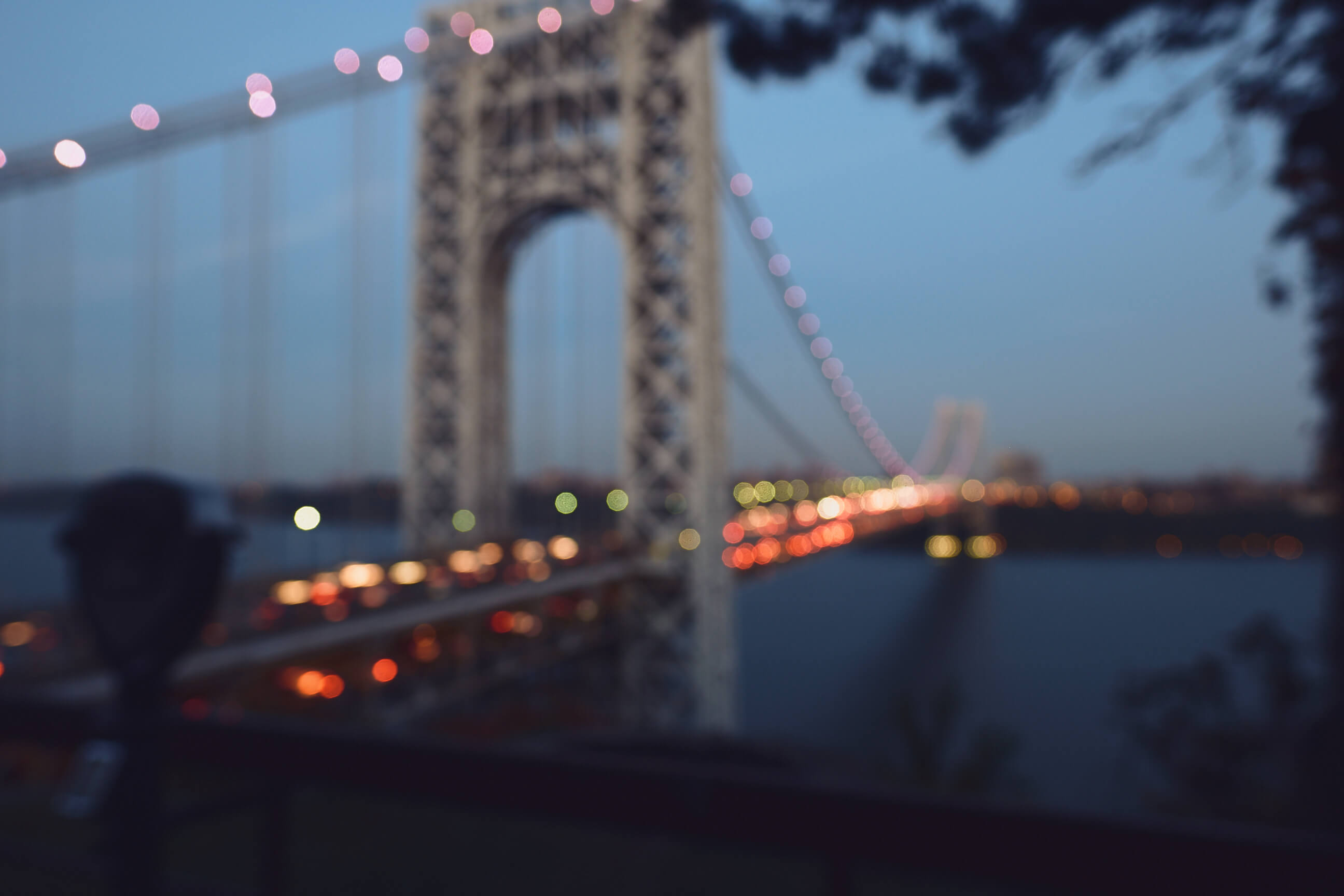 Fort Lee New Jersey - George Washington bridge Urban Landscape Photography