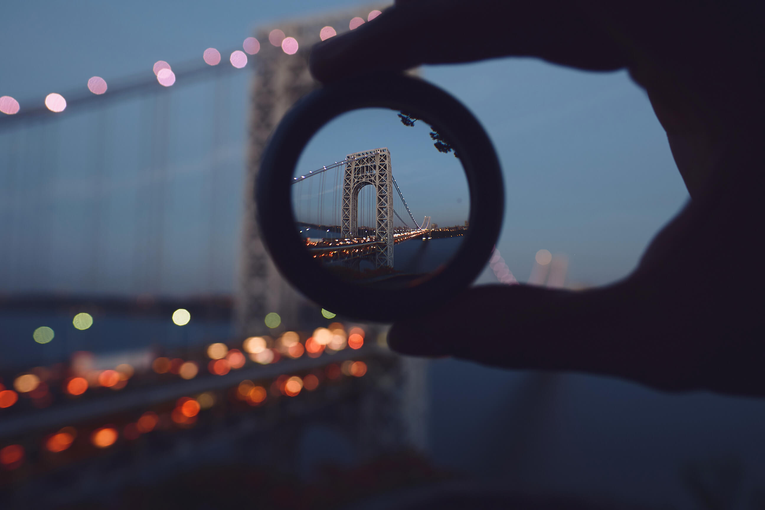 Fort Lee New Jersey - George Washington bridge Urban Landscape Photography