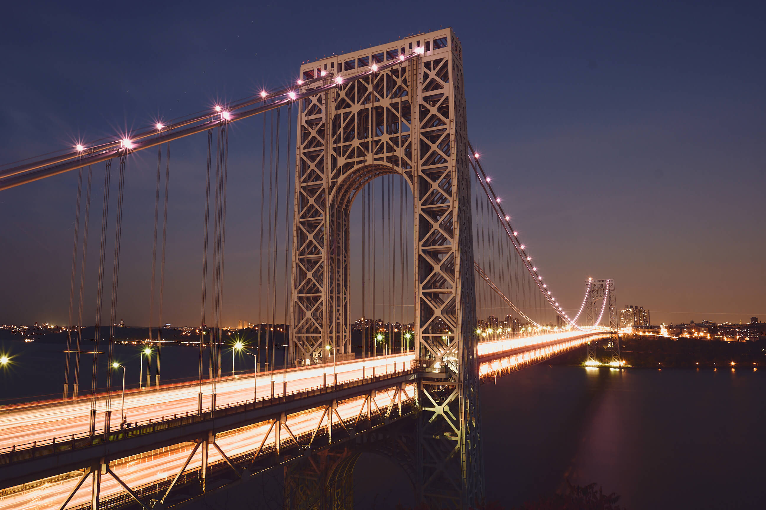 Fort Lee New Jersey - George Washington bridge Urban Landscape Photography