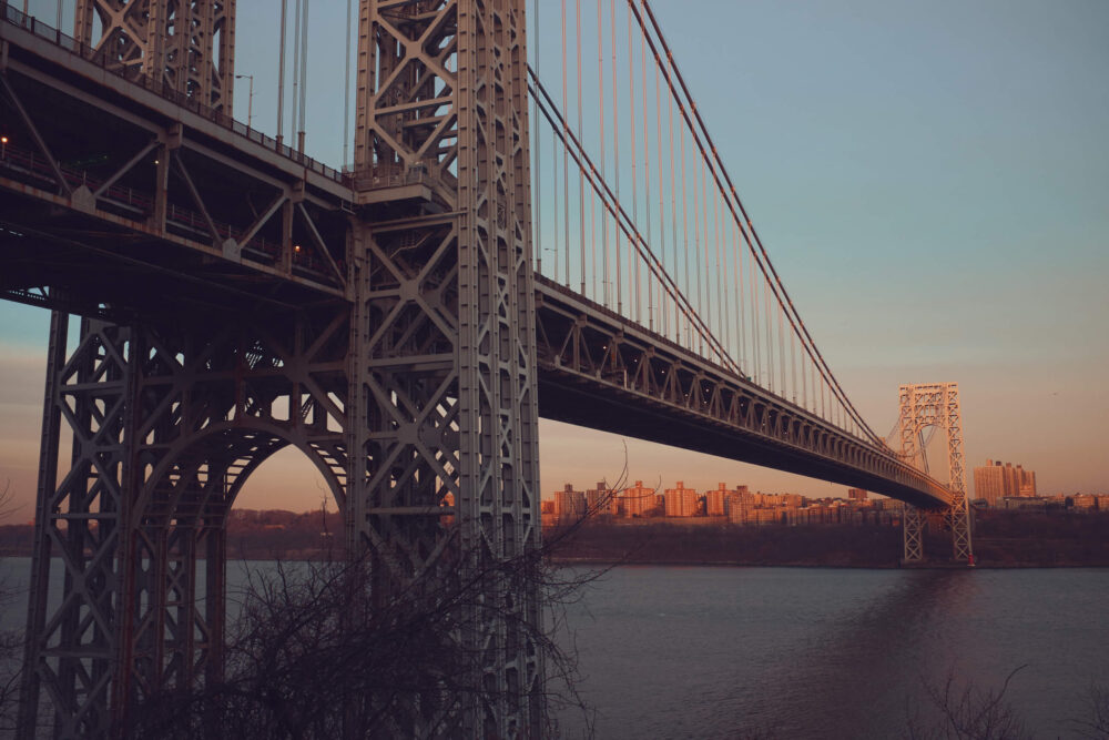 Fort Lee New Jersey - George Washington Bridge - Urban Photography