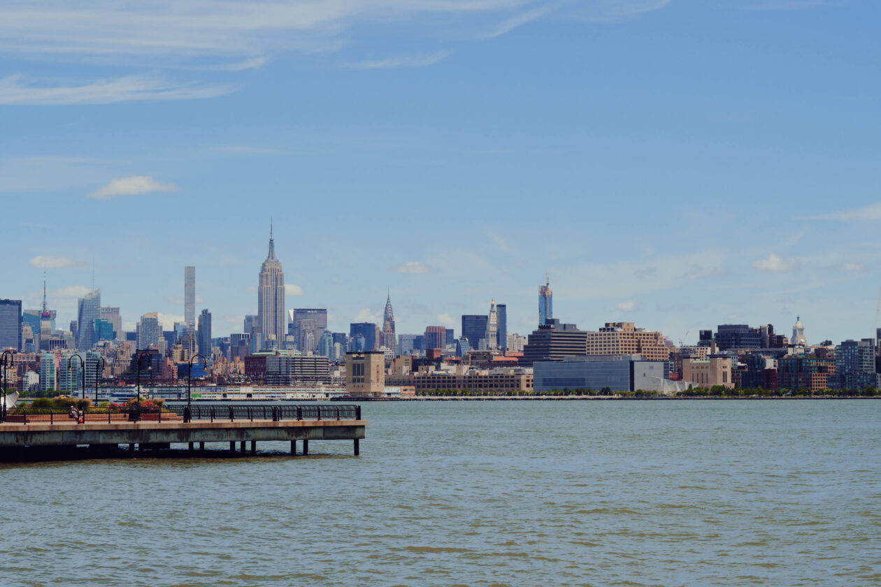 Jersey City New Jersey Piers - Manhattan Cityscape - Landscape Photography