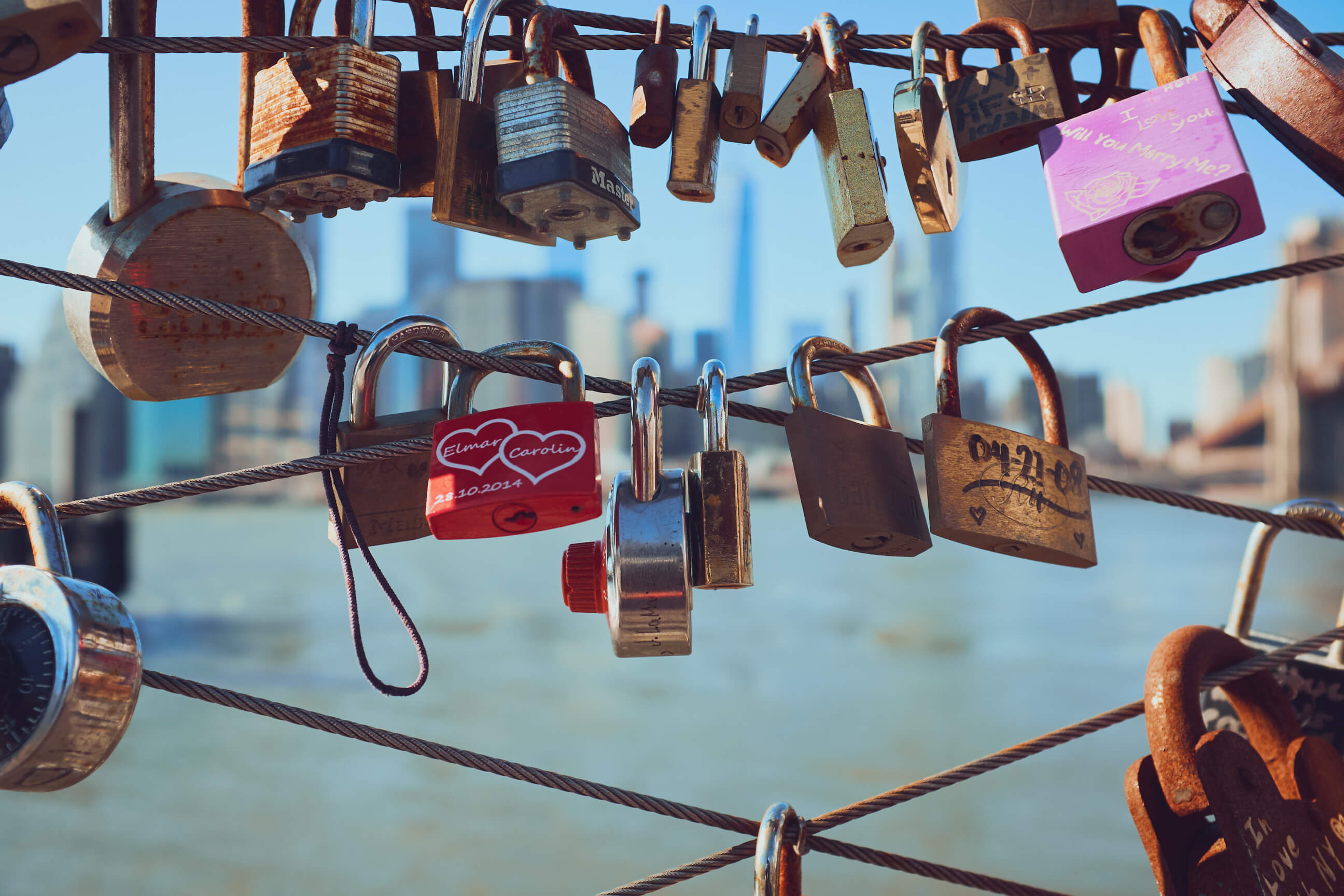 New York - Brooklyn - Love Locks - Travel Photography