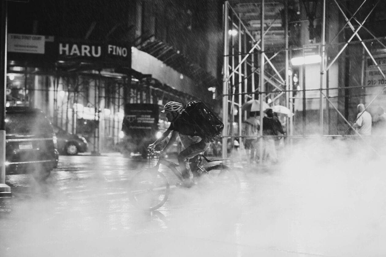 New York - Financial District - Lower Manhattan - Urban Street Photography - Rainy Day