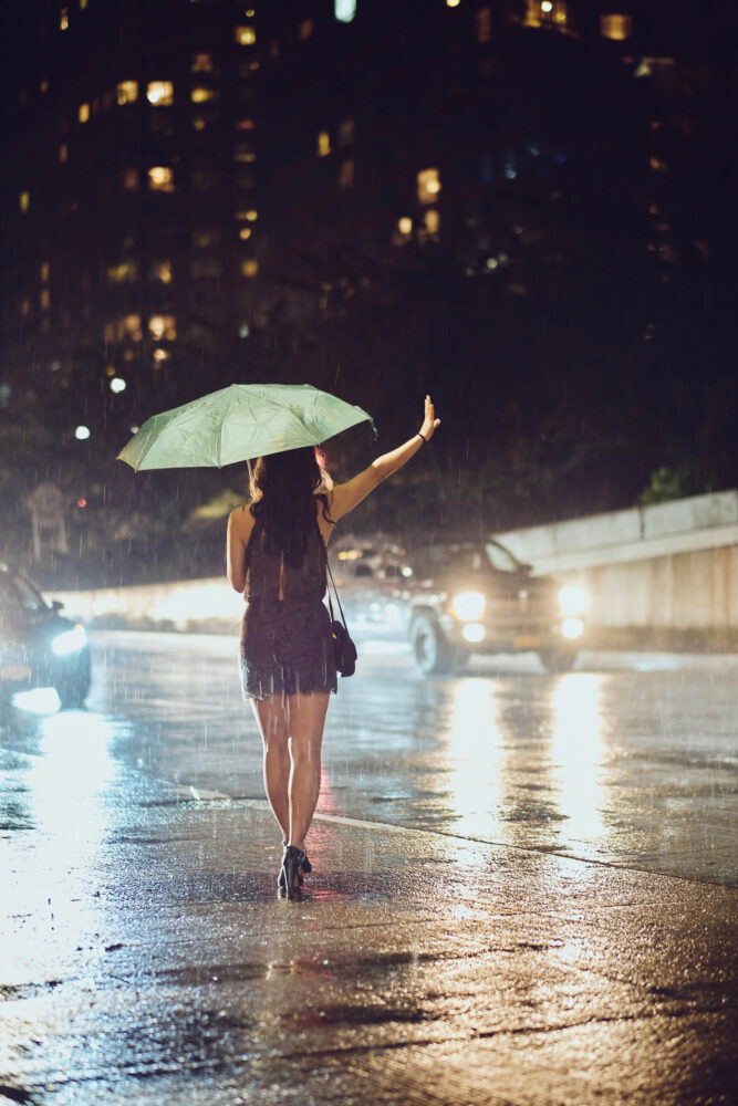 New York - Financial District - Lower Manhattan - Urban Street Photography - Rainy Day