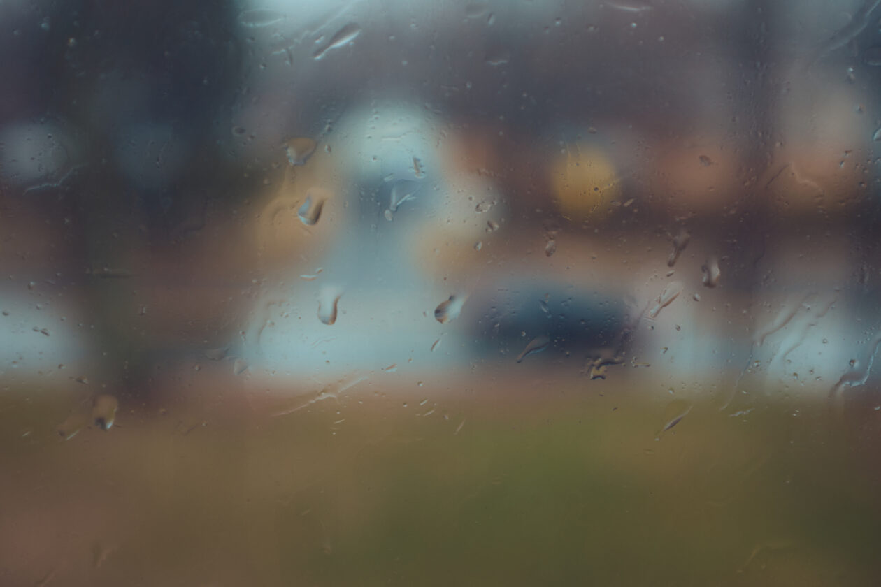 New York Rainy Day Window - Travel Photography