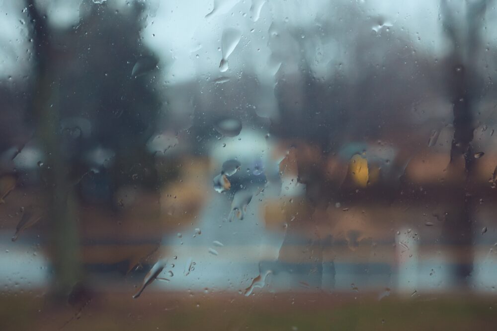 New York Rainy Day Window - Travel Photography