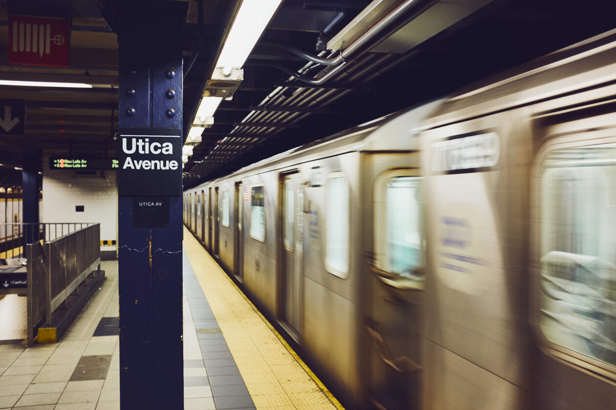 New York - Utica Avenue Train Station - Urban Landscape Photography
