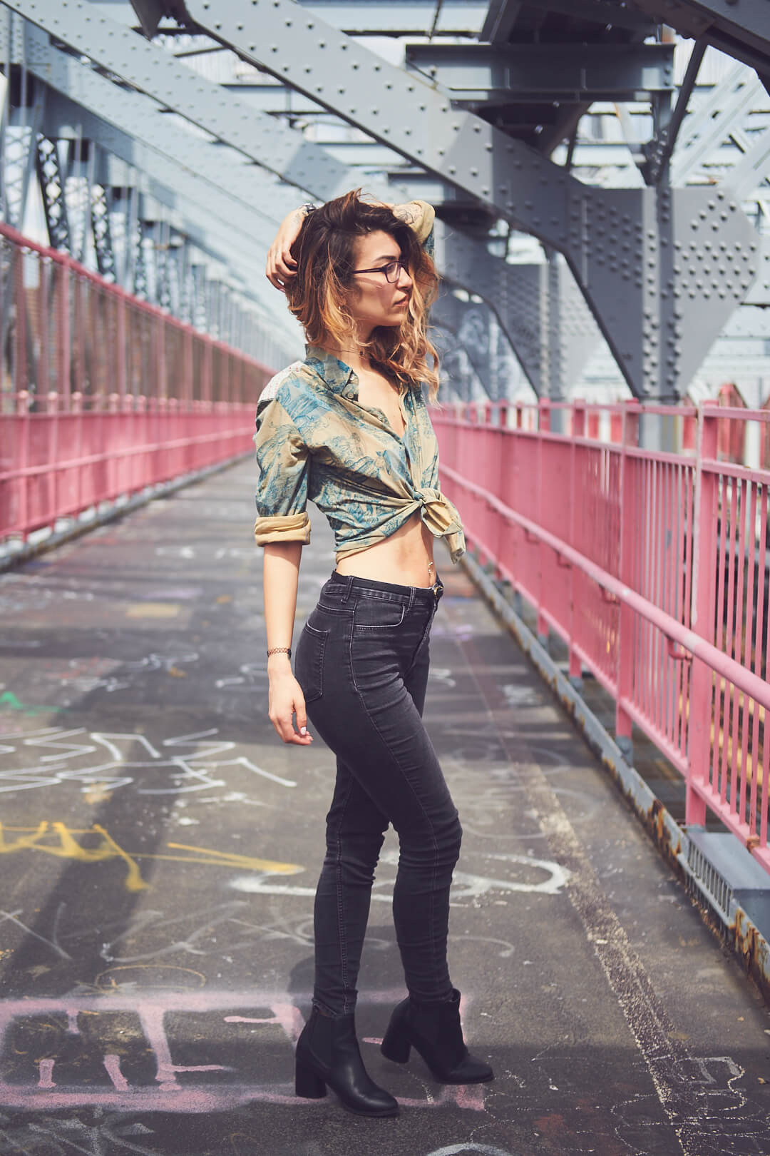 Dallas - Portrait Photography - Lifestyle Photography - Lower East Side - Williamsburg Bridge