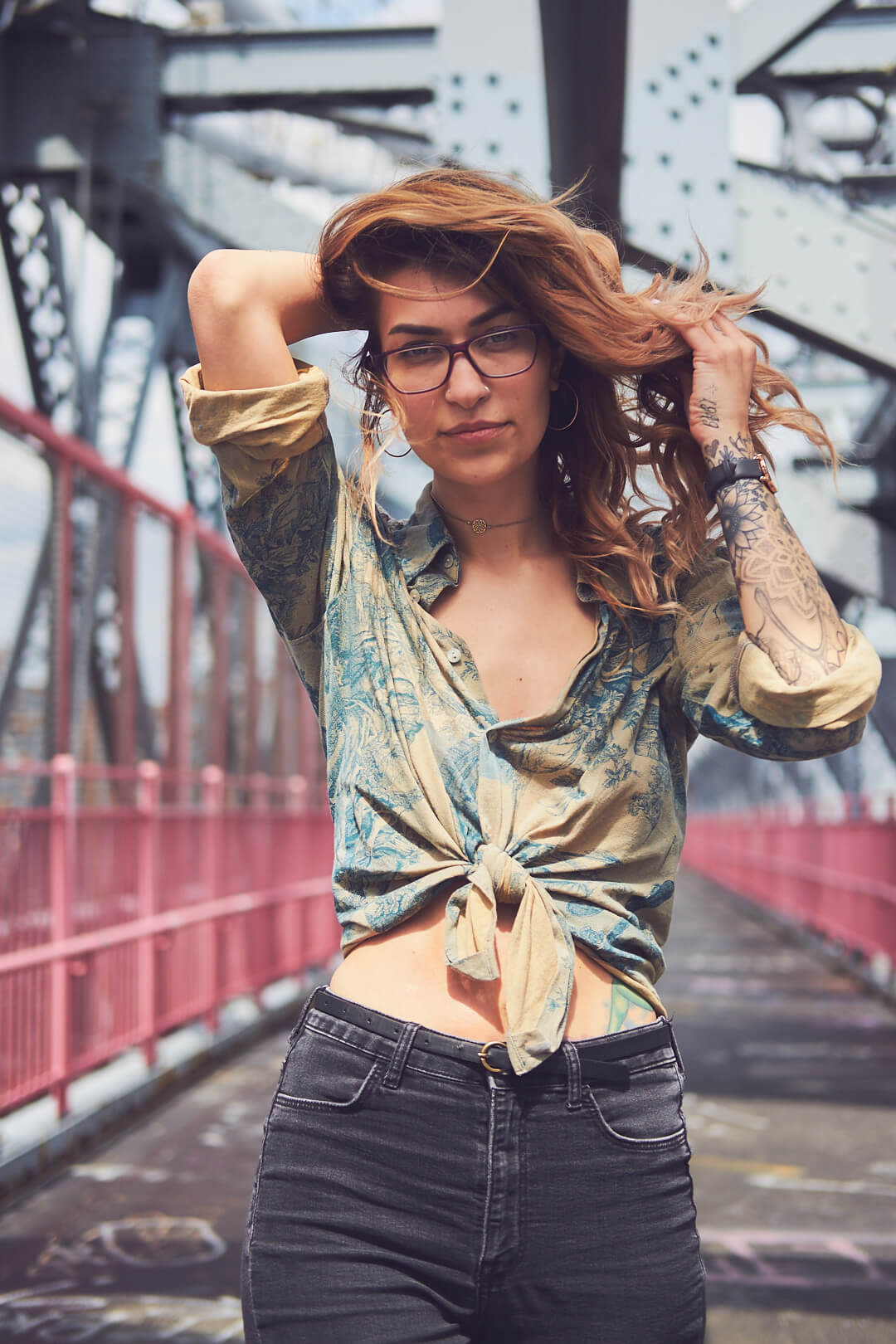 Dallas - Portrait Photography - Lifestyle Photography - Lower East Side - Williamsburg Bridge