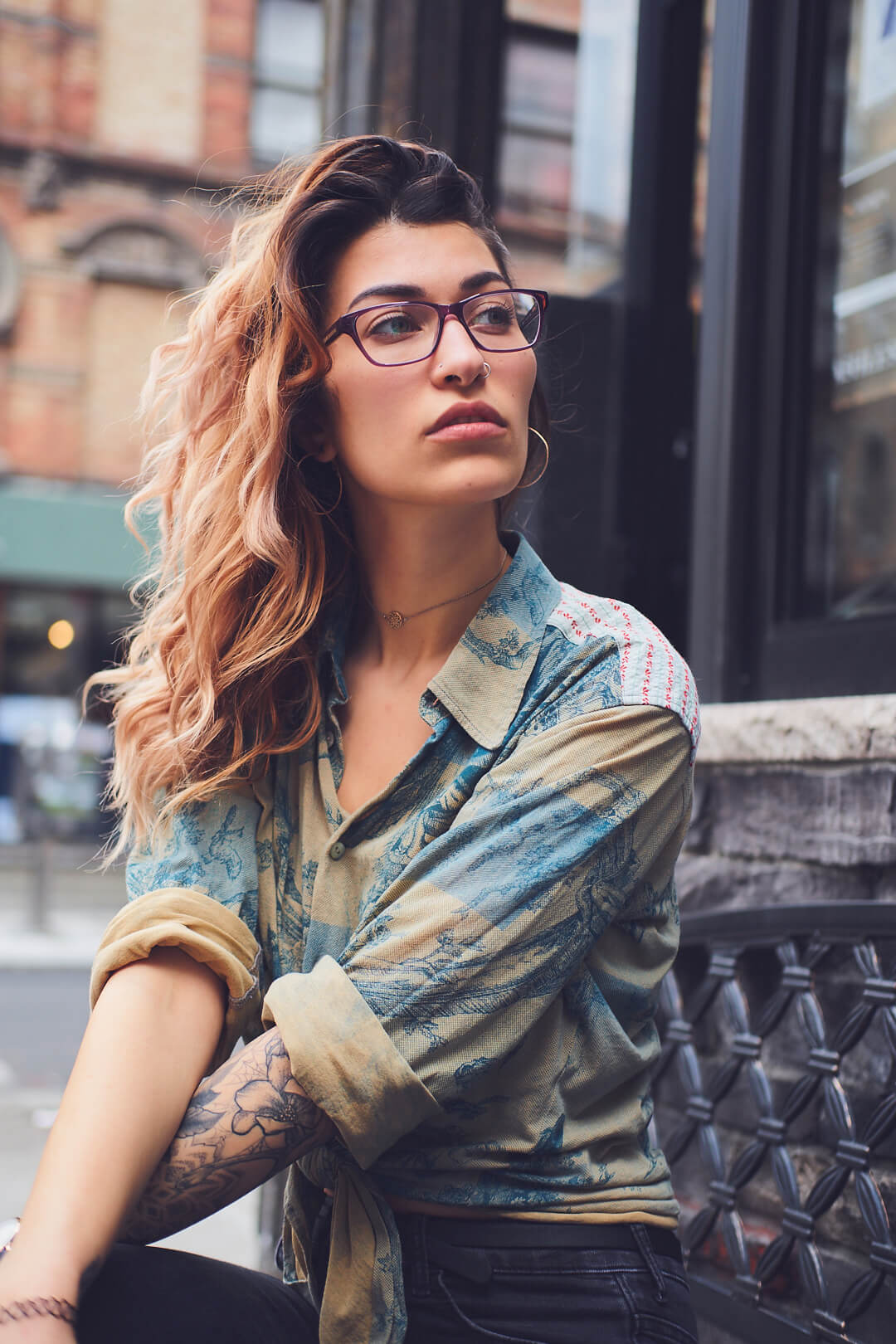 Dallas - Portrait Photography - Lifestyle Photography - Lower East Side - Williamsburg Bridge