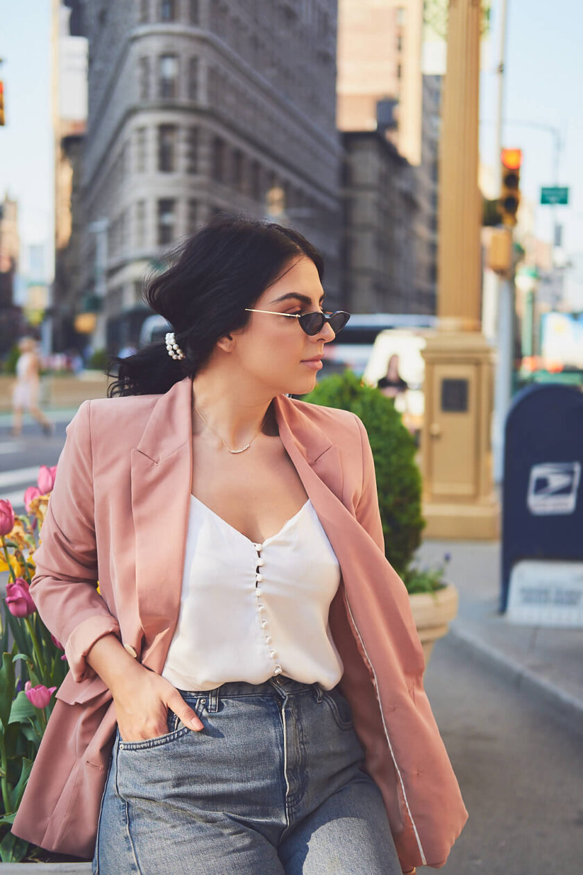 Ivana - Social Media Blogger Photography - Lifestyle Photography - Woman's Fashion Photography - Flatiron District, New York