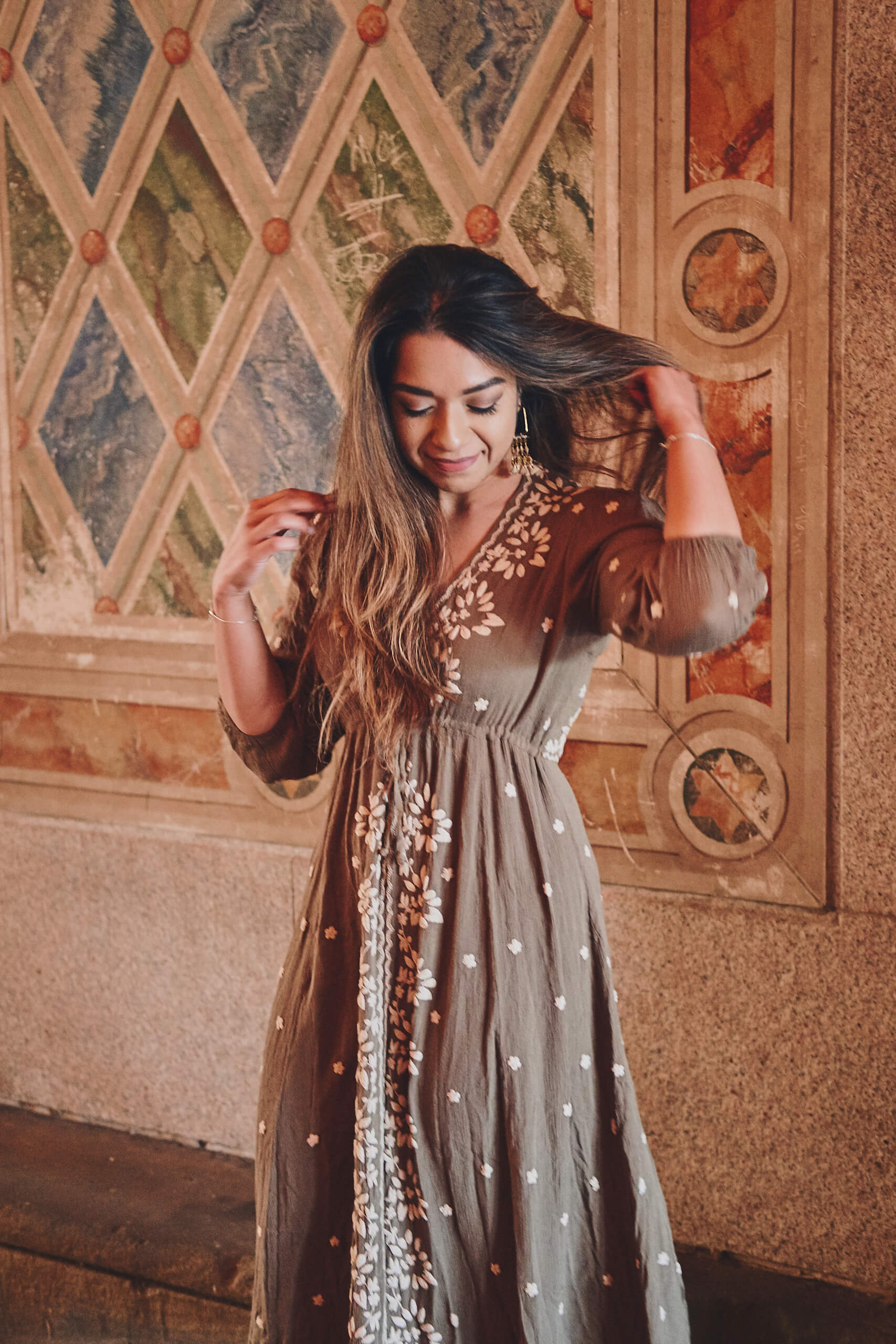 Nabihah - Lifestyle Photography - Social Media Blogger Photography - Bethesda Terrace, Central Park, New York