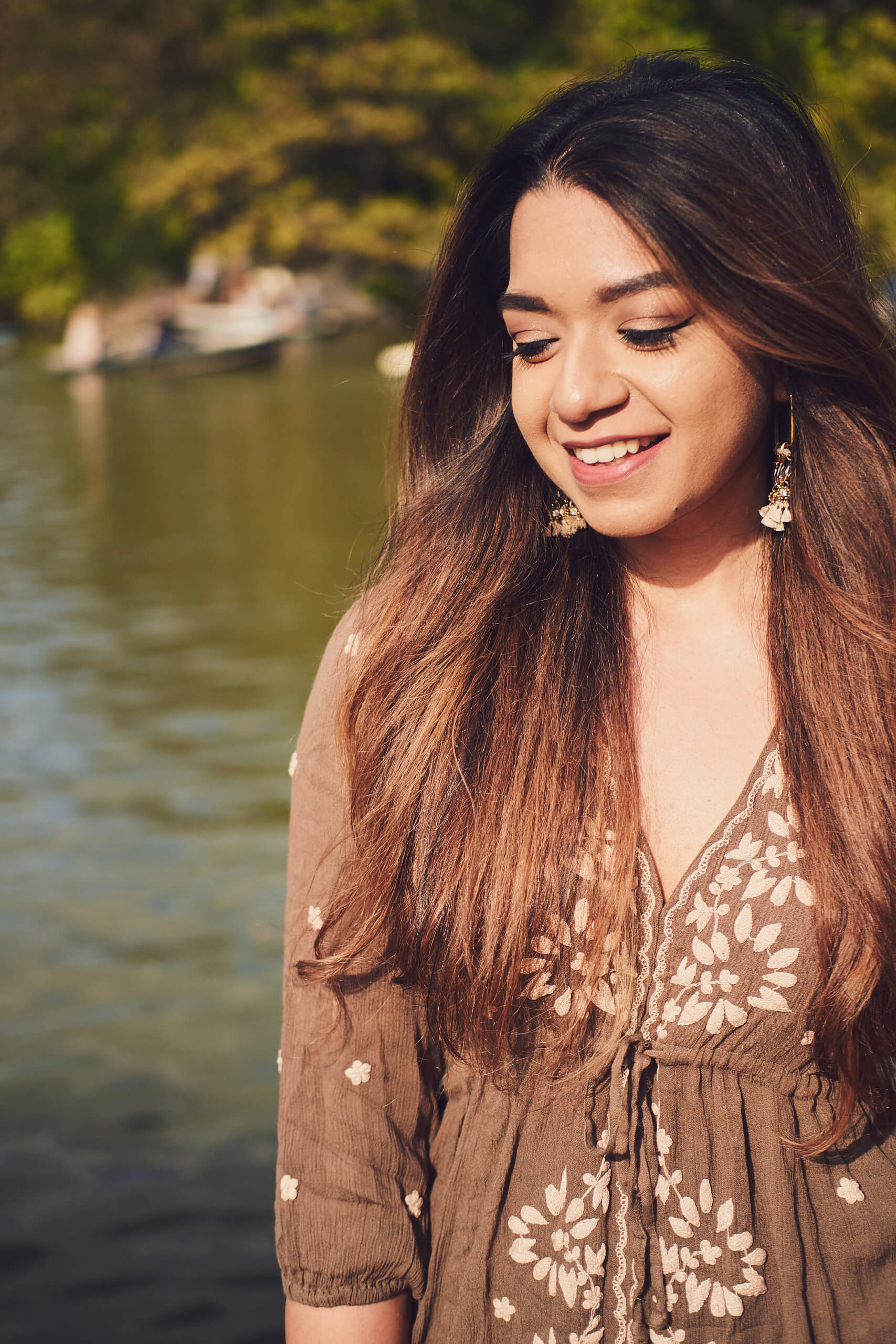 Nabihah - Lifestyle Photography - Social Media Blogger Photography - Bethesda Terrace, Central Park, New York