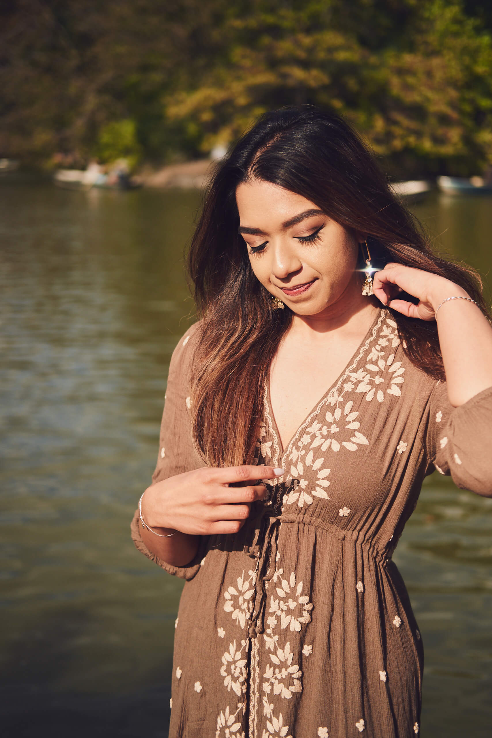 Nabihah - Lifestyle Photography - Social Media Blogger Photography - Bethesda Terrace, Central Park, New York