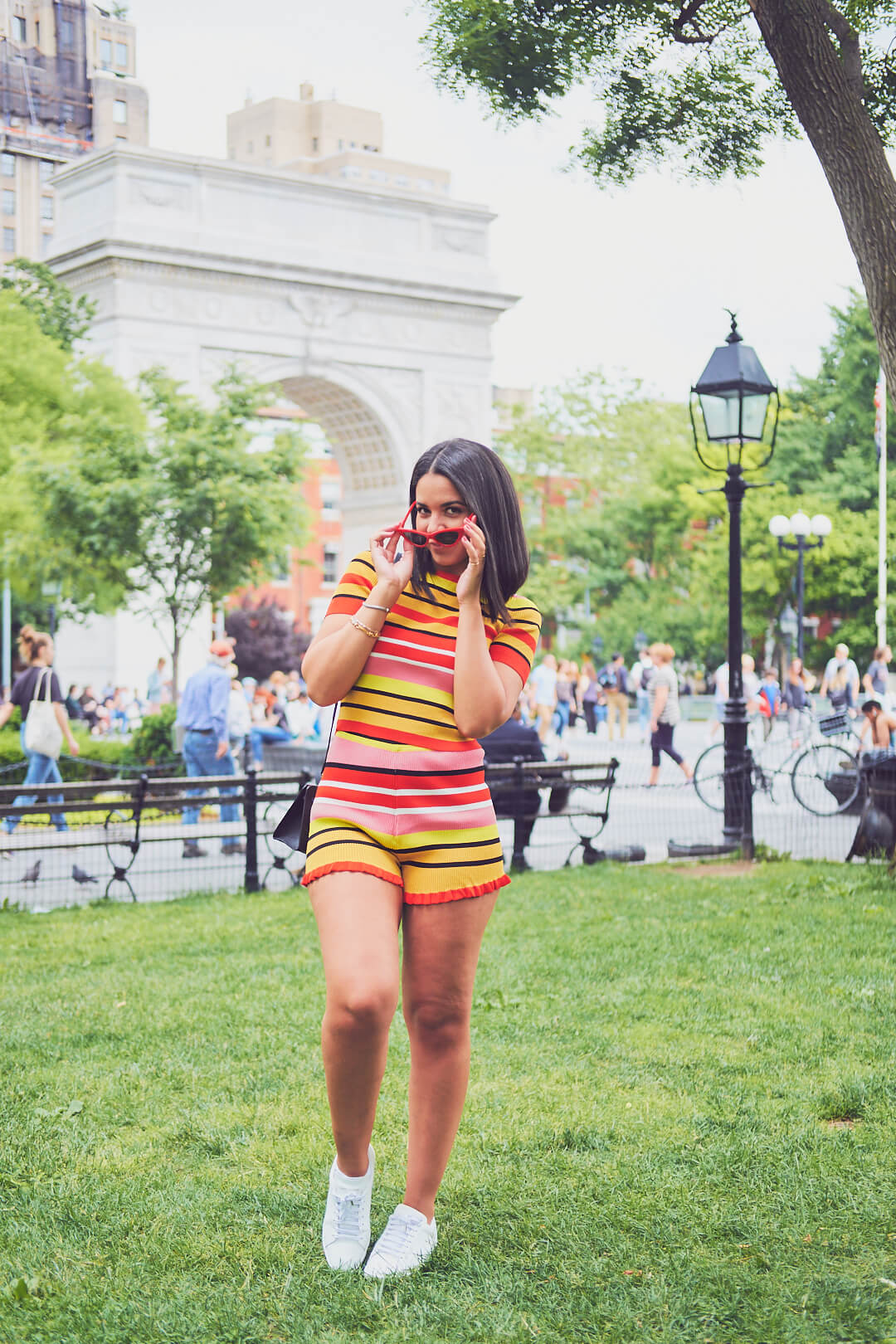 Rana - Women's Fashion Photography - Lifestyle Photography - Social Media Blogger Photography - Portrait Photography - Washington Square Park, New York