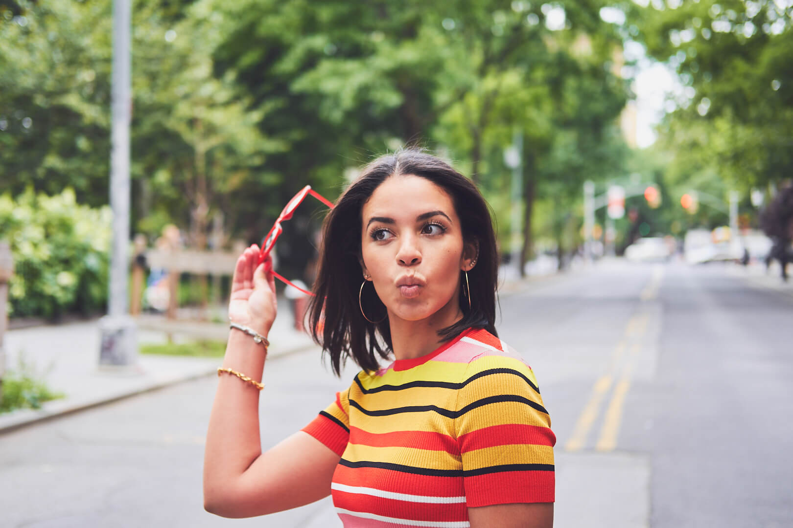 Rana - Women's Fashion Photography - Lifestyle Photography - Social Media Blogger Photography - Portrait Photography - Washington Square Park, New York