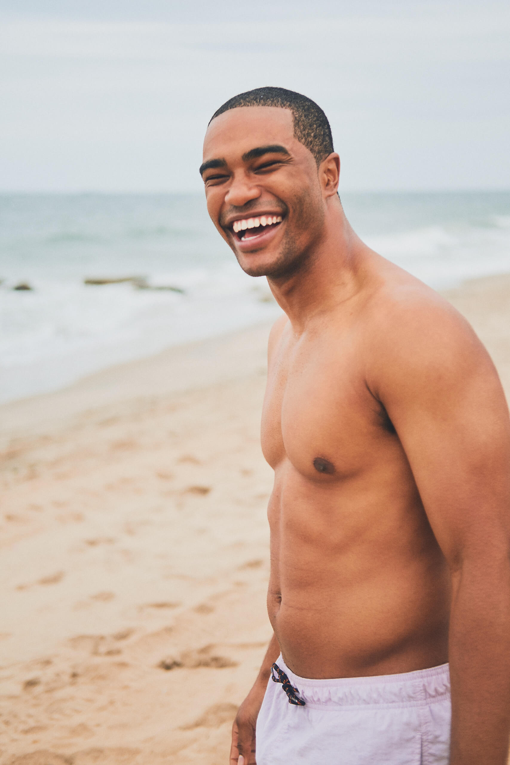 Rashaan - Portrait Photography - Instagram Photography Meetup - NYC Male Model - Coney Island, Brooklyn, New York