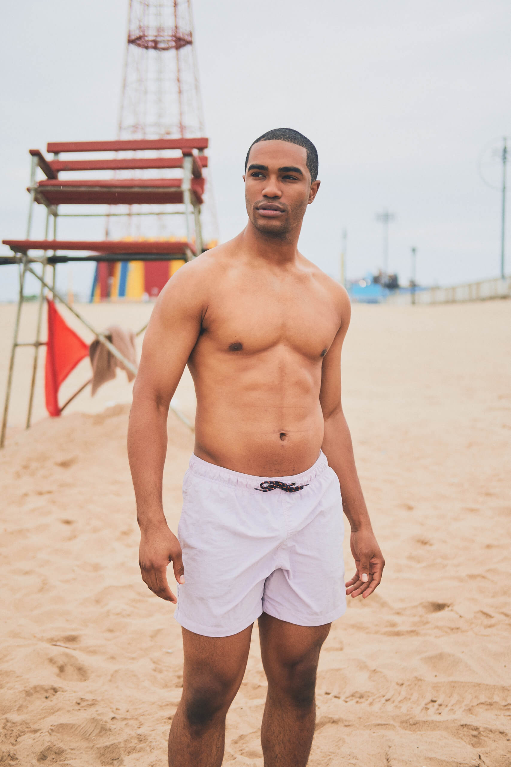 Rashaan - Portrait Photography - Instagram Photography Meetup - NYC Male Model - Coney Island, Brooklyn, New York