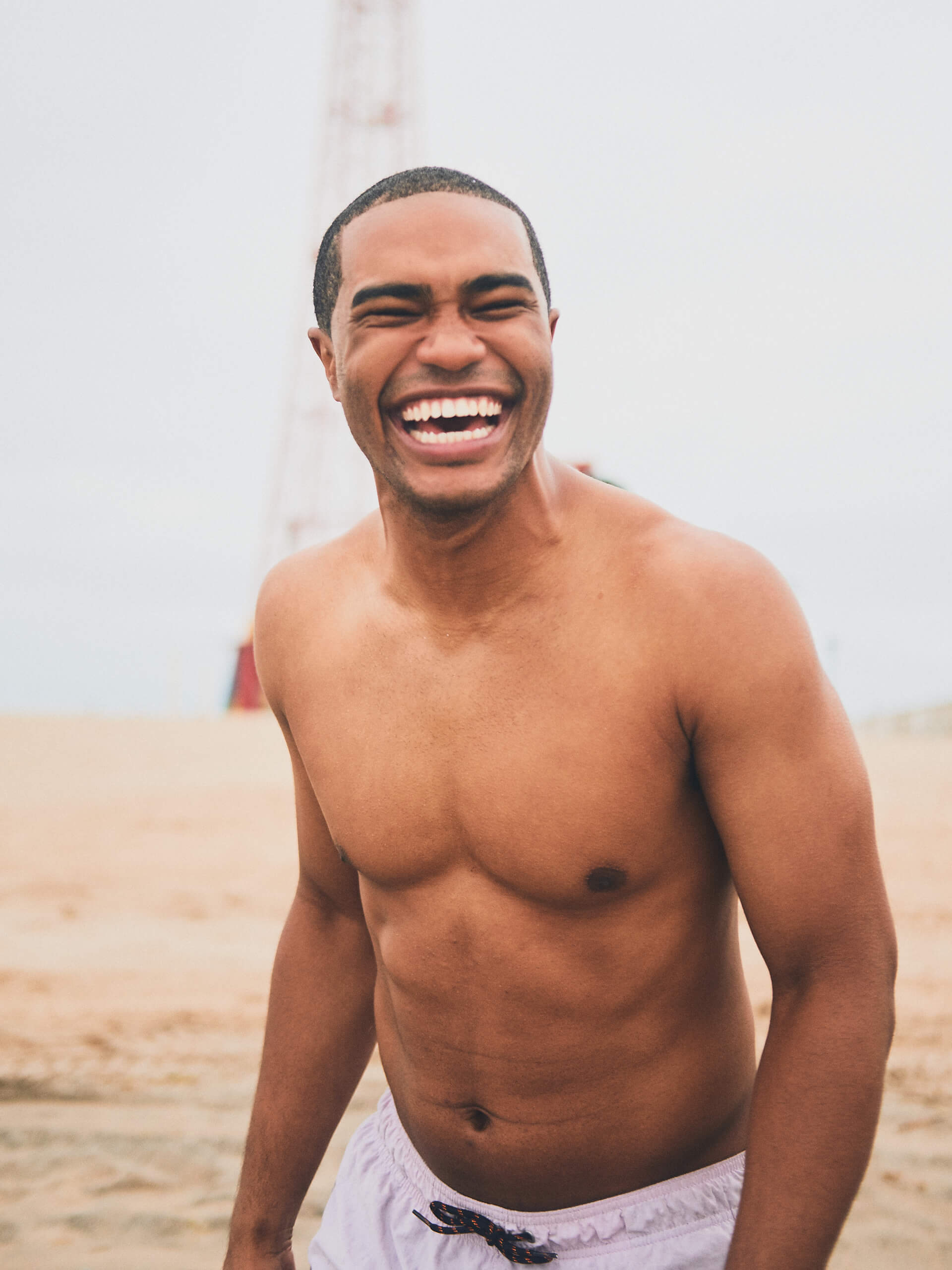 Rashaan - Portrait Photography - Instagram Photography Meetup - NYC Male Model - Coney Island, Brooklyn, New York