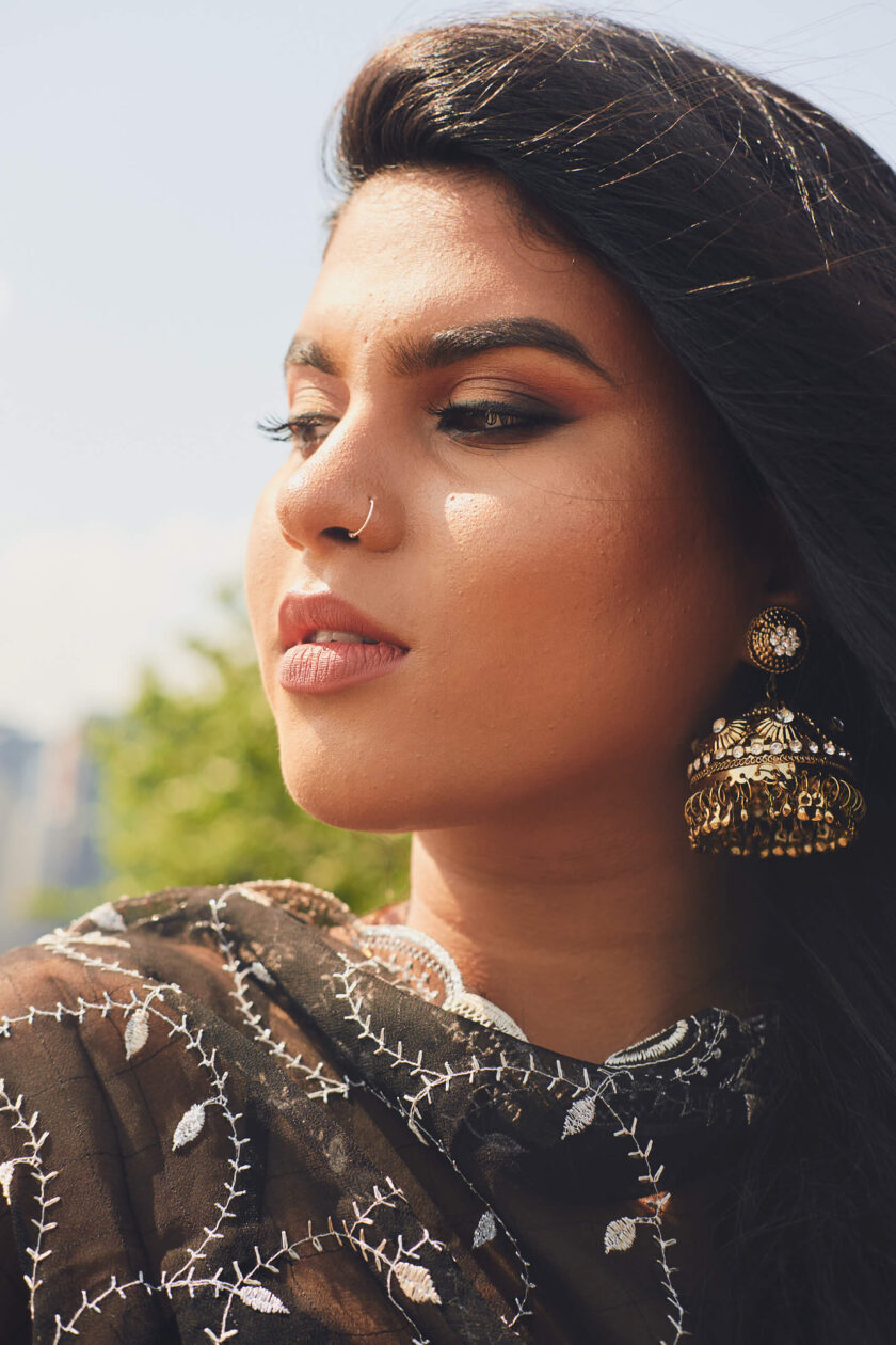 Sneha - Social Media Blogger Photography - Indian Fusion Fashion Photography - Lehenga - Indian Saree - Women's Fashion Photography - Gantry State Park - Long Island City